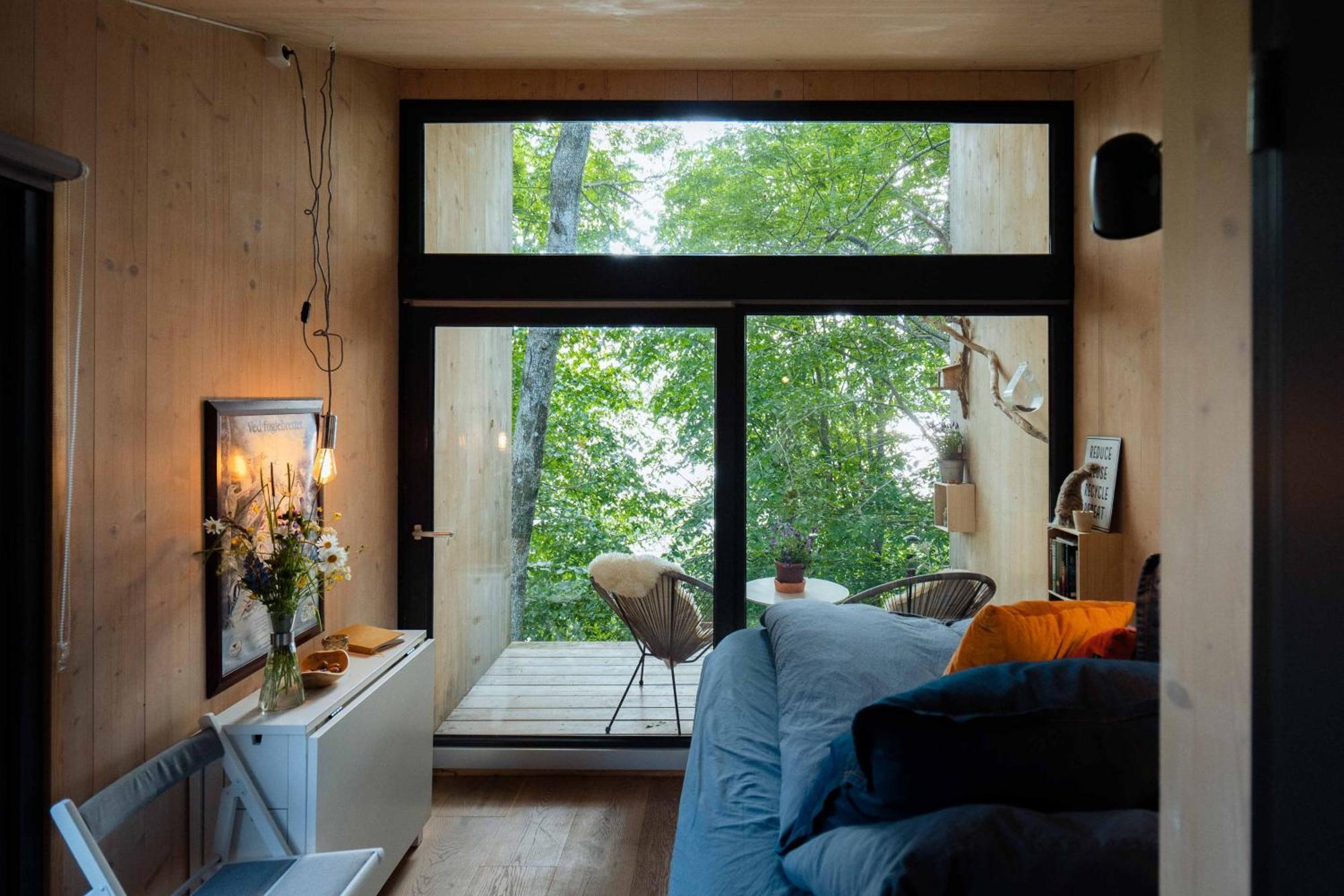 Treehut, Nature, Birds, Silence And Fjord Samlanes Exterior foto